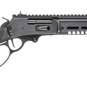 Smith & Wesson 14453 1854 Stealth Hunter 45-70 Gov 5+1 16.50" Black Armornite Threaded Barrel, Black Armornite Stainless Steel Receiver w/Picatinny Rail, M-LOK Forend, Black Fixed Synthetic Stock