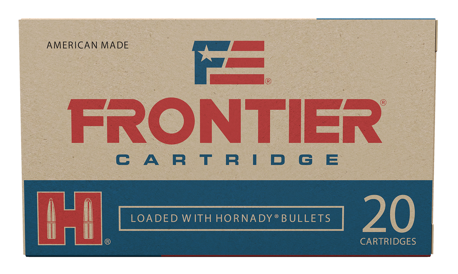 Frontier Cartridge 338ARC 285gr FMJ, 20-Round Box