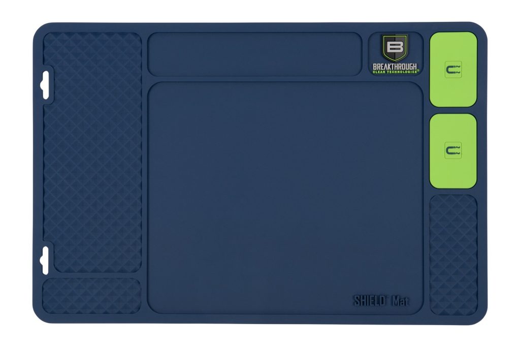 Breakthrough Clean BTSGMF Fishing Reel Cleaning Shield Mat Blue PVC