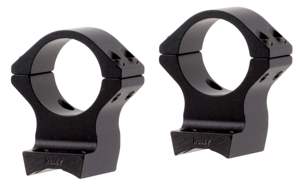 Talley 950735 Scope Mount/Ring Combo  Black Anodized 1" Tube Fits X-Bolt High Rings