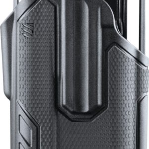Blackhawk 419001BBR Omnivore  OWB Black Polymer Belt Slide Fits Most Semi  Autos w/SureFire X300/X300U-A Lights Right Hand