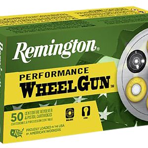 Remington Ammunition 22340 Performance WheelGun  45Colt 250gr Lead Round Nose 50 Per Box/10 Case