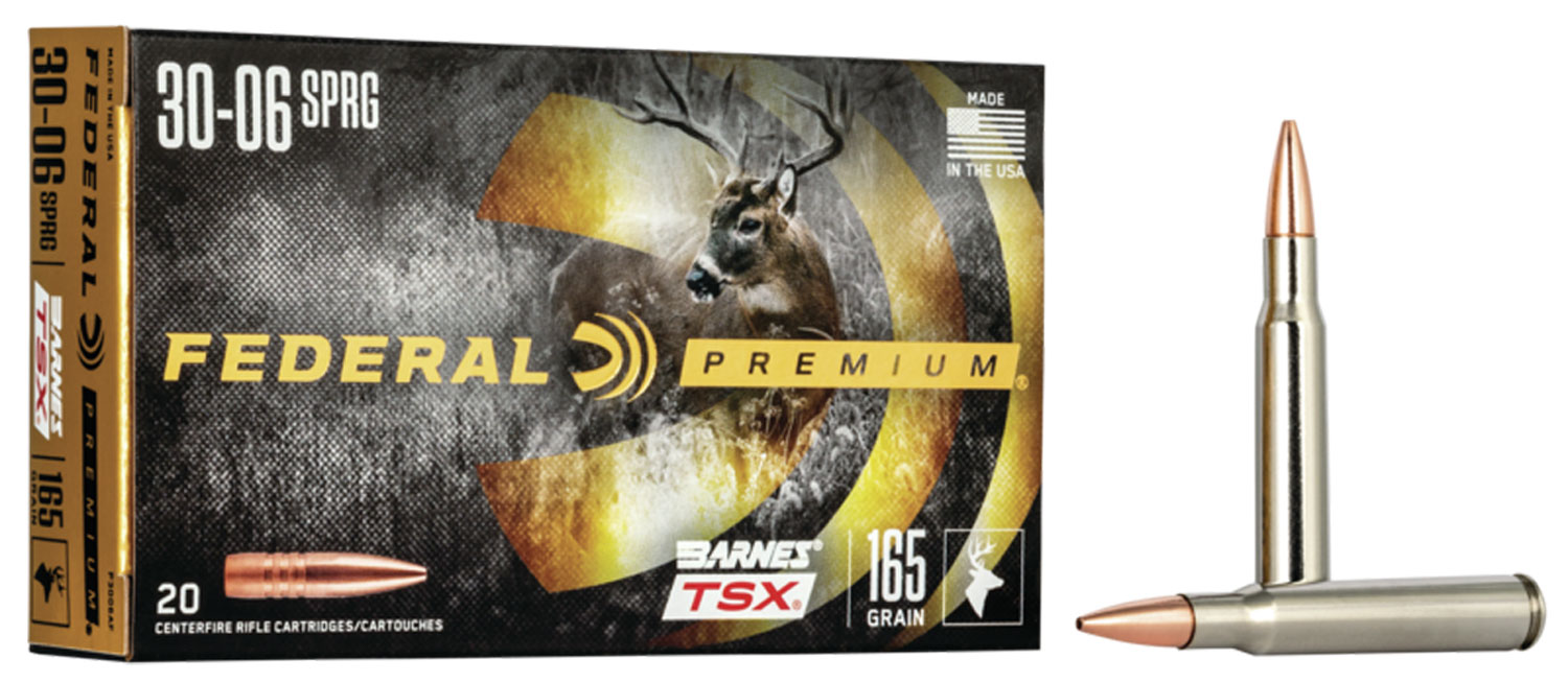 Federal 30-06 Springfield 165gr, 20-Round Box