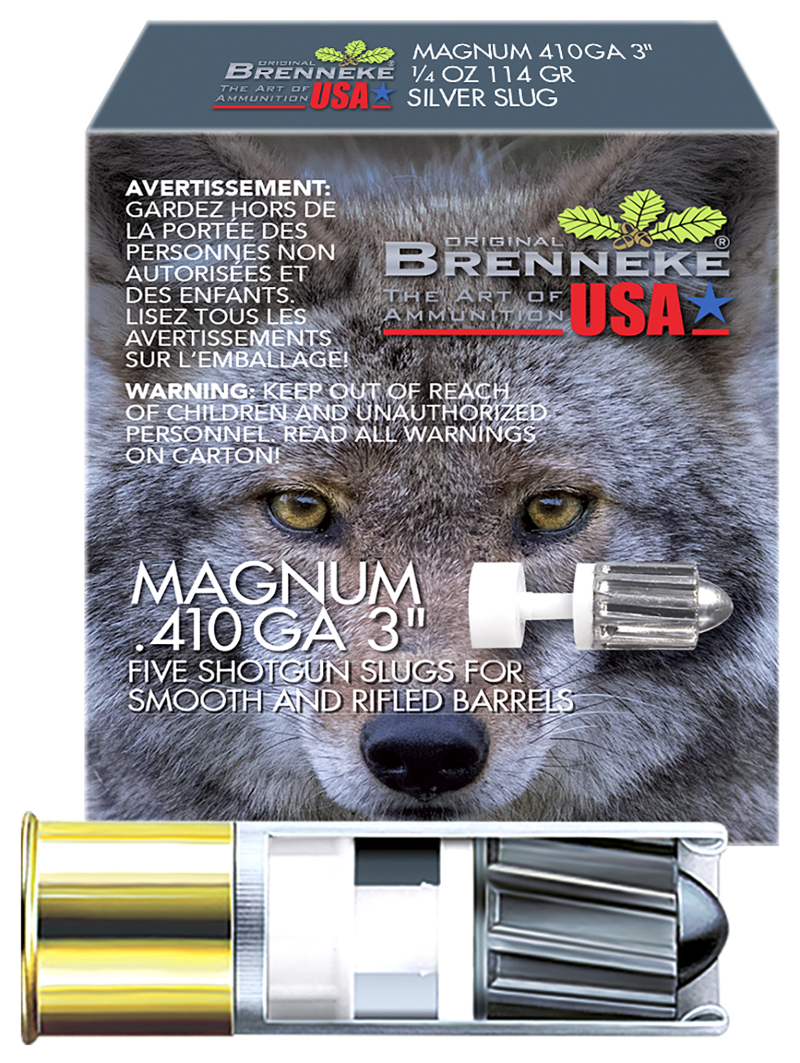 Brenneke Magnum 4 10 Gauge 3", 5-Round Box