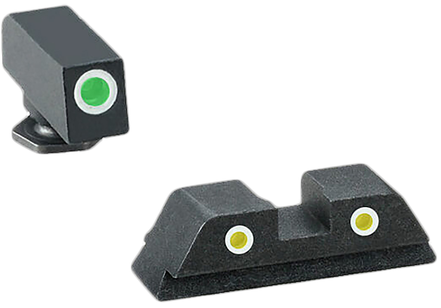 AmeriGlo Classic Tritium Sight Set for Glock Night Sight Set