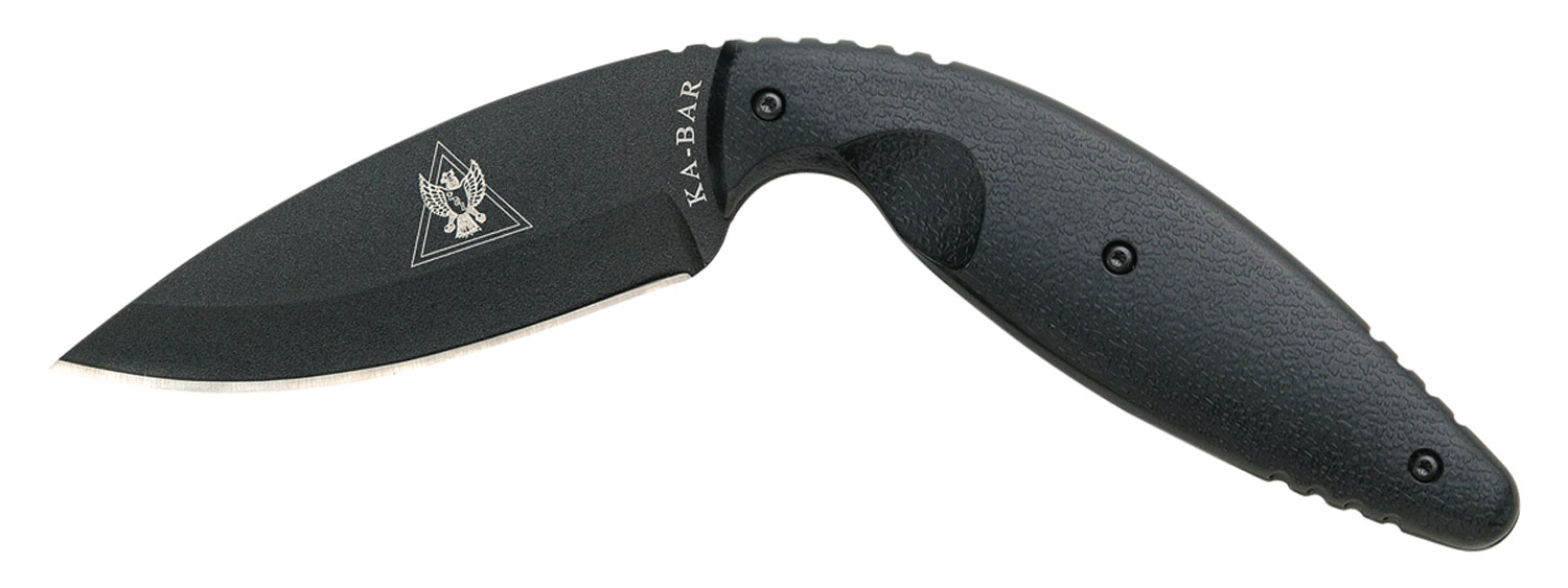 Ka-Bar TDI Law Enforcement Large Fixed Blade Knife, 3.69" AUS-8A
