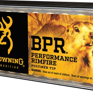 Browning BPR Performance Rimfire 17HMR 17gr Poly Tip, 50-Round Box