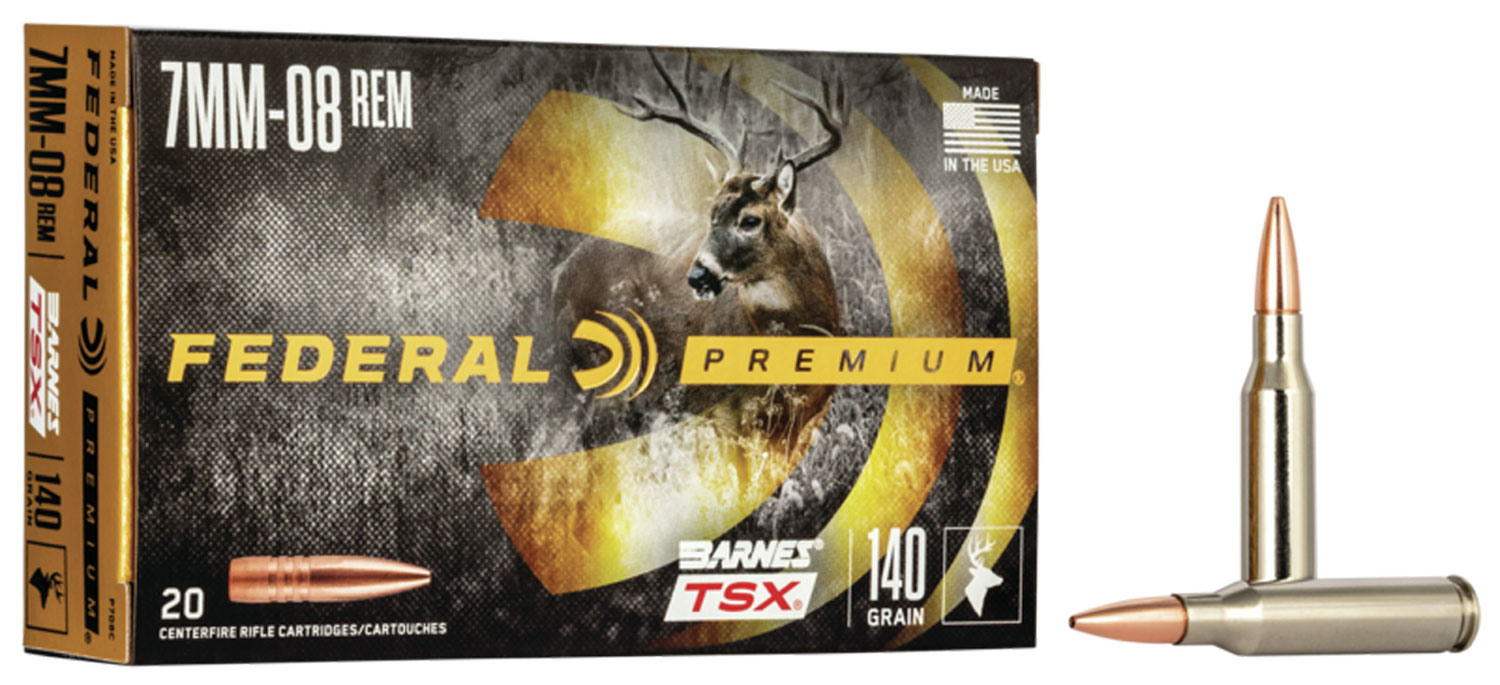 Federal 7mm 08 Rem 140gr, 20-Round Box