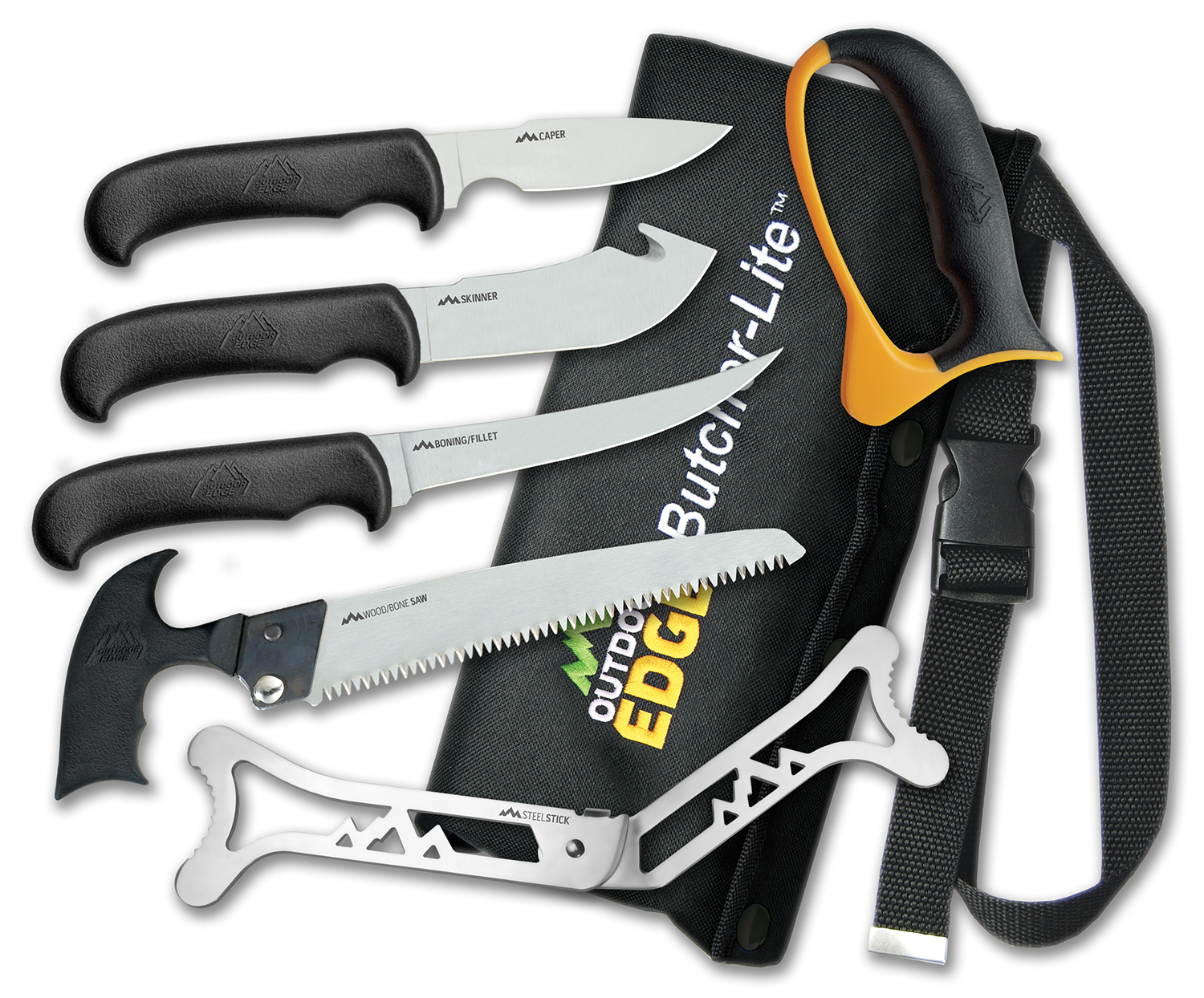 Outdoor Edge BL1 ButcherLite Folding Knife, 4.30" 420J2