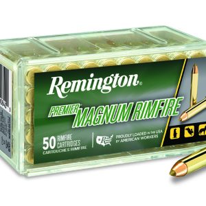 Remington Premier Magnum Rimfire 22WMR 33gr, 50-Round Box