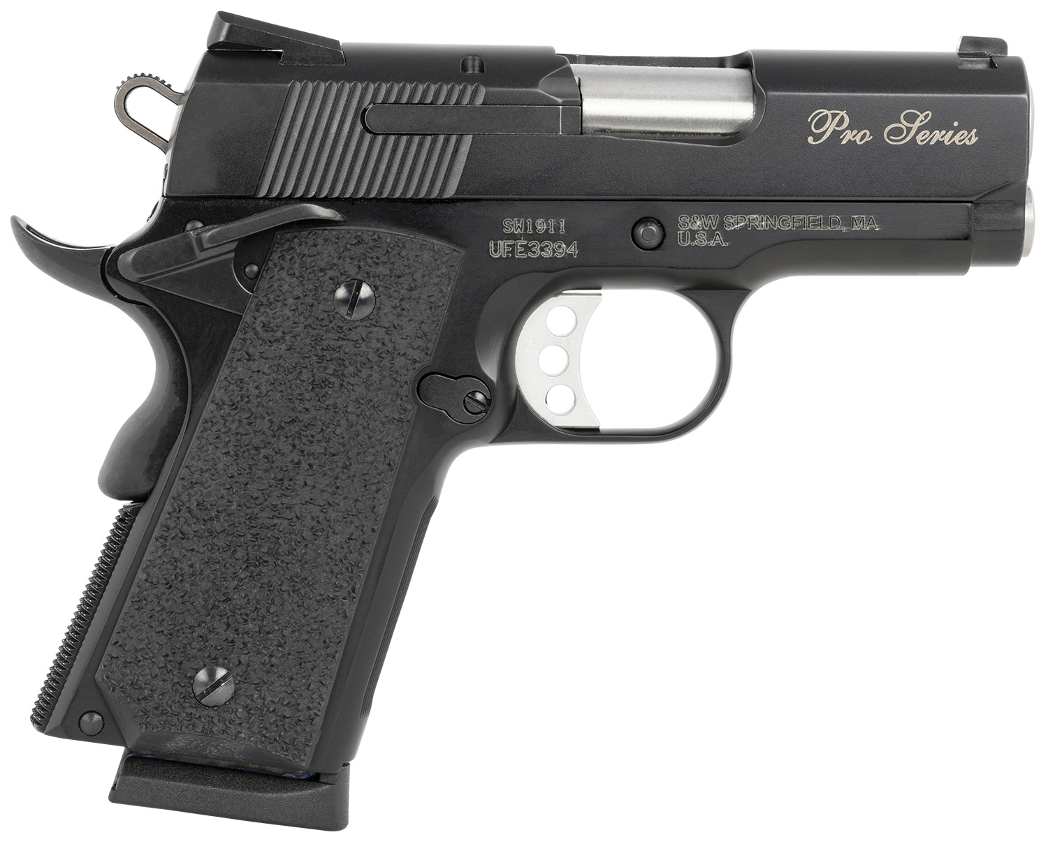S&W PC 1911 Pro Sub 45 ACP Pistol, 7+1 3"