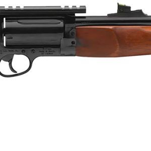 Rossi SCJ4510 Circuit Judge 45 Colt (LC) Caliber or 410 Gauge with 5rd Capacity, 18.50" Barrel, Polished Black Metal Finish & Hardwood Monte Carlo Stock Right Hand (Full Size)