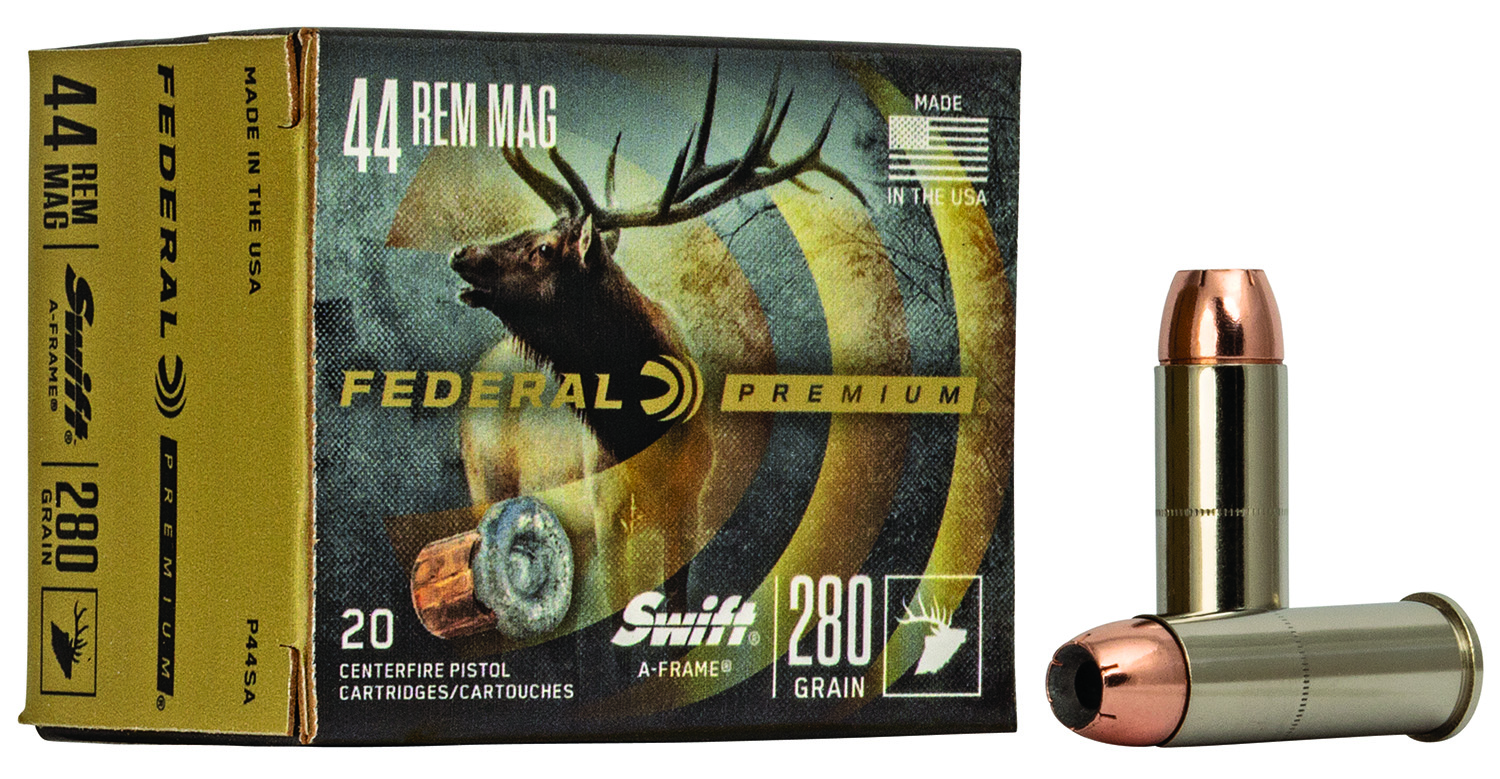 Federal 44 Rem Mag 280gr, 20-Round Box