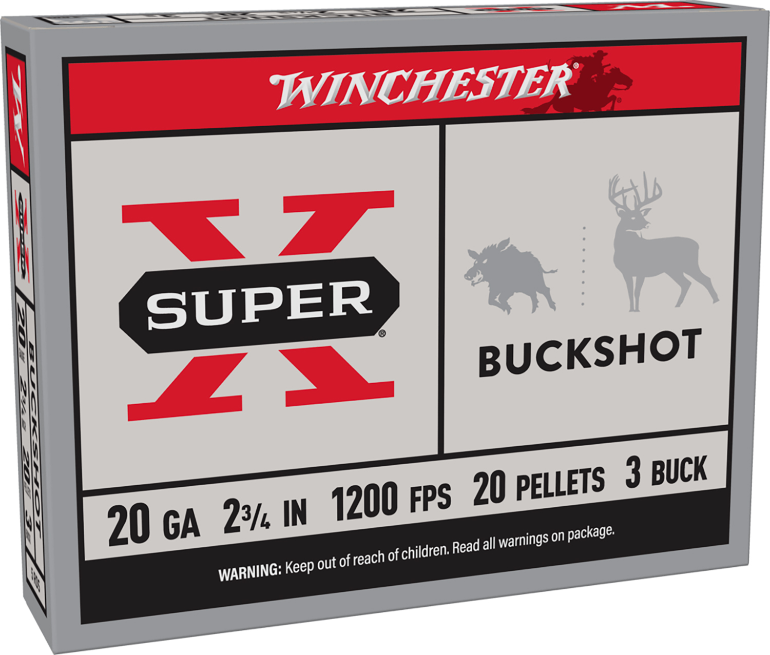 Winchester Super X 20 Gauge 2.75", 5-Round Box