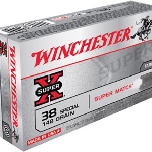 Winchester Super X 38 Special 148gr SWC, 50-Round Box