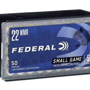 Federal 757 Small Game & Target 22WMR 50gr JHP, 50-Round Box