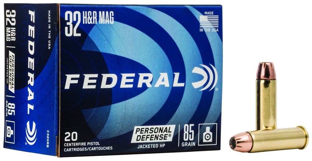 Federal C32HRB Personal Defense  32H&R Mag 85gr Jacketed Hollow Point 20 Per Box/25 Case