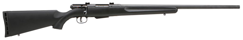 Savage Arms 19156 25 Walking Varminter Full Size 204 Ruger 4+1 22" Matte Black Heavy Barrel, Matte Black Carbon Steel Receiver Drilled & Tapped, Matte Black Fixed Varmint Synthetic Stock, Right Hand