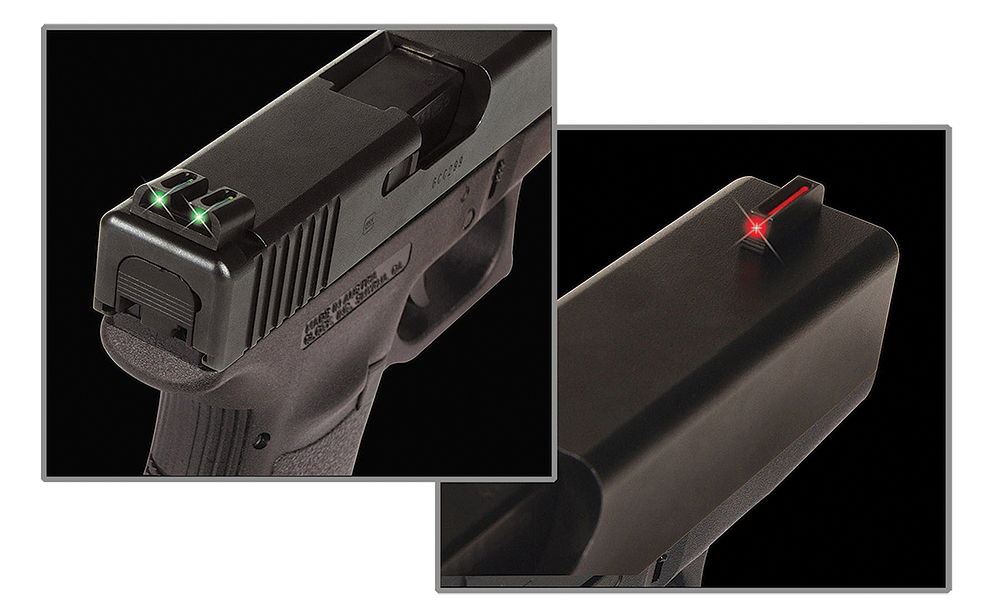 TruGlo Fiber-Optic Red/Fiber Optic Front Sight-Green/Fiber Optic Rear