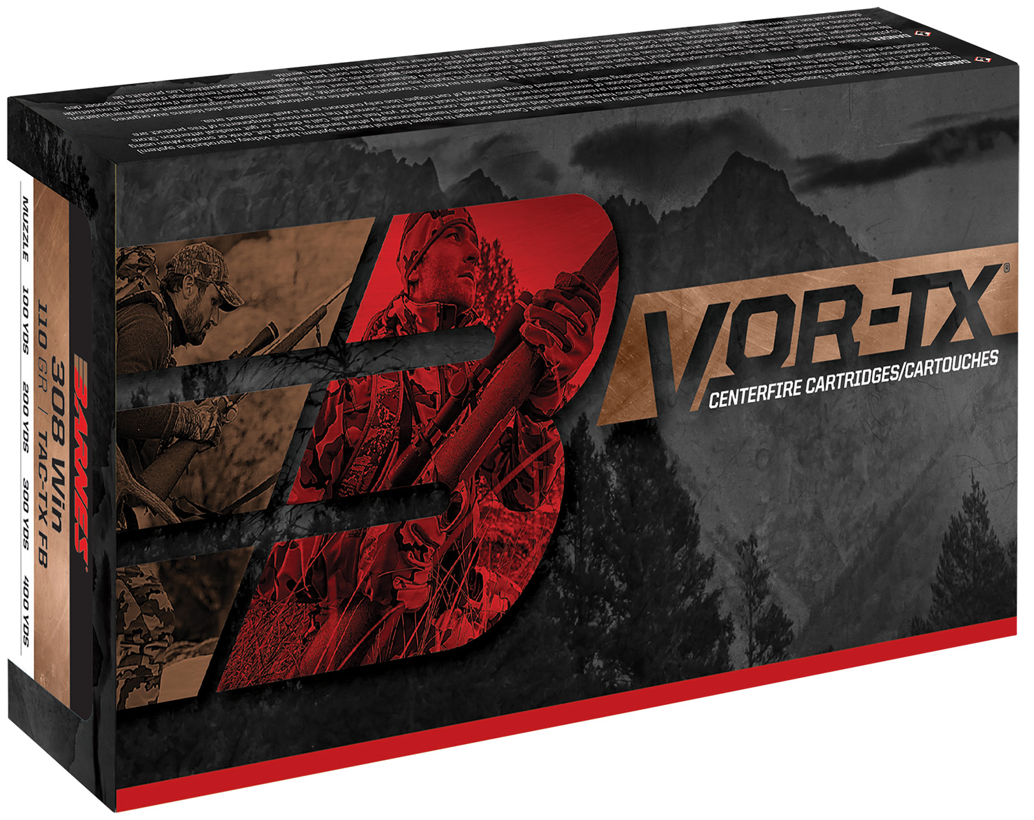 Barnes Bullets VOR-TX Rifle 260 Rem 120gr, 20-Round Box