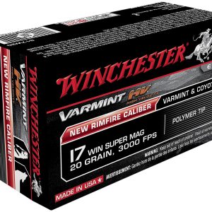 Winchester Varmint HV 17 WSM 20gr Poly Tip, 50-Round Box