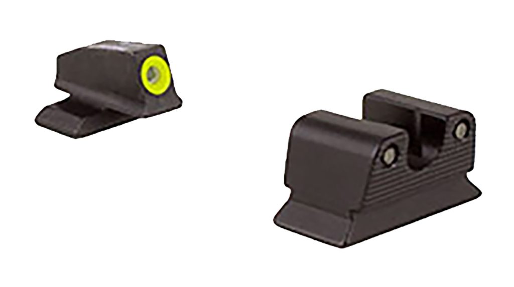 Trijicon 600625 HD Night Sights  Green/Tritium Yellow Outline Front Sight-Green Tritium Black Outline Rear Sight Beretta PX4