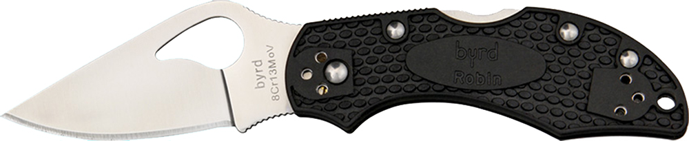 Spyderco Byrd Robin 2 Lightweight Folding Knife, 2.43" 8Cr13MoV
