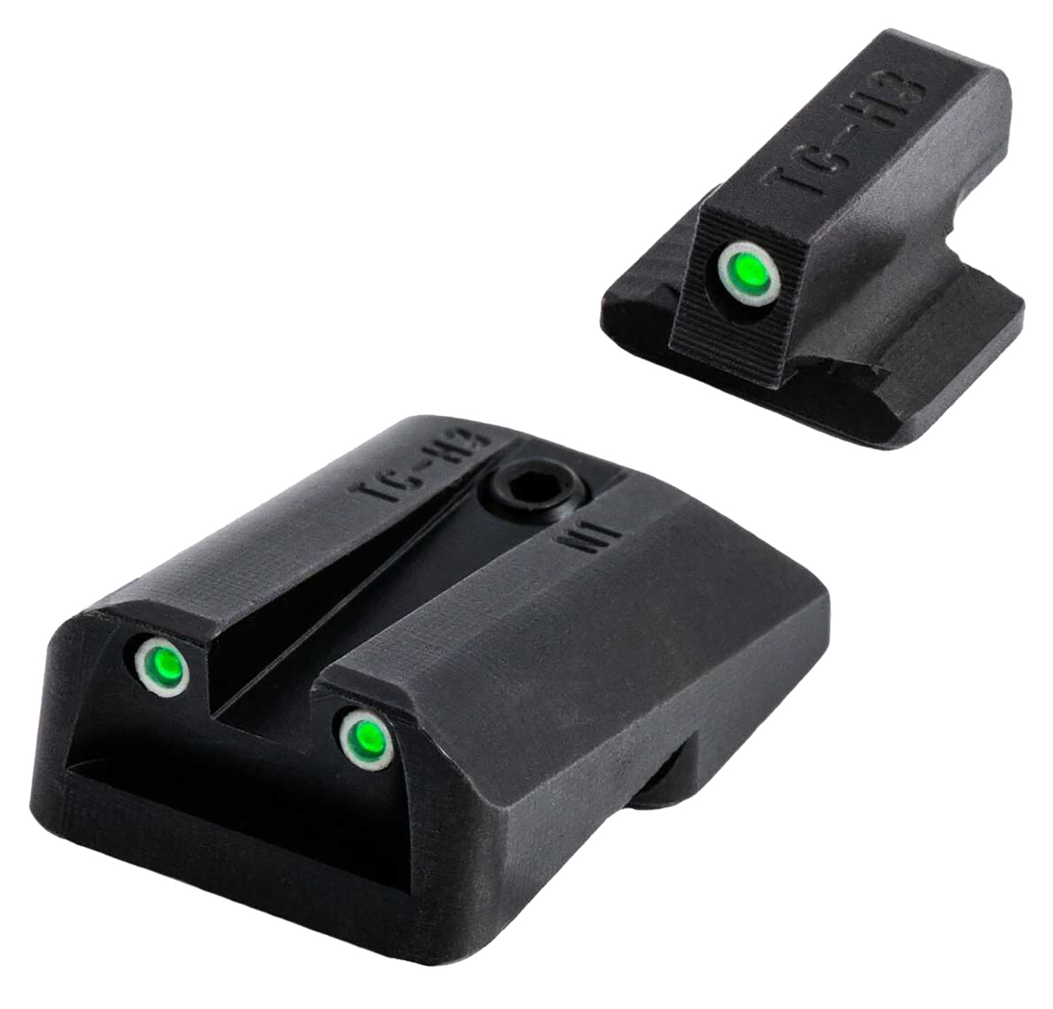 TruGlo Tritium Night Sight Set, Black