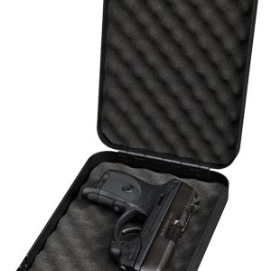 Bulldog BD1121 Personal Vault Key Entry Black Powder Coat Steel Holds 1 Handgun 9.50" L x 6.50" W x 2" D