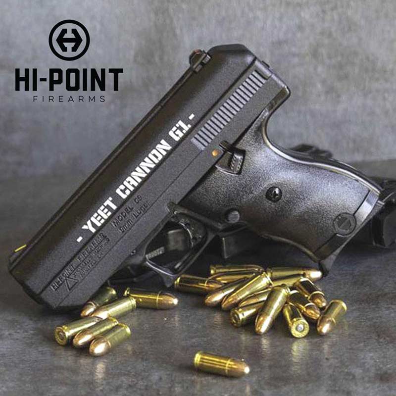 Yeet Cannon G1 9MM 3.5 inch Barrel 8 Round Semi Auto Black 3 Dot