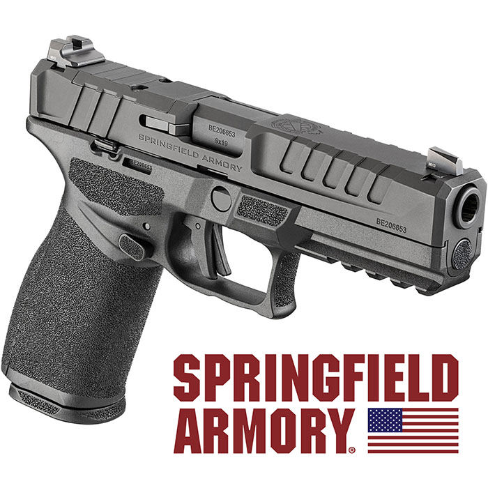 Echelon 9MM 4.5 inch barrel 20 Round Black with Night Sights