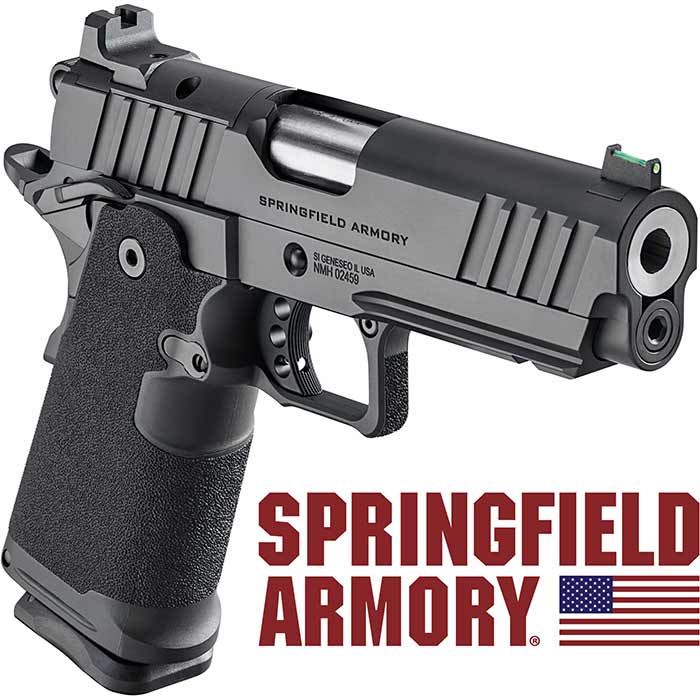 1911 DS Prodigy 9MM 4.25 inch barrel 20 Round Black with Fiber Optic Front Sight