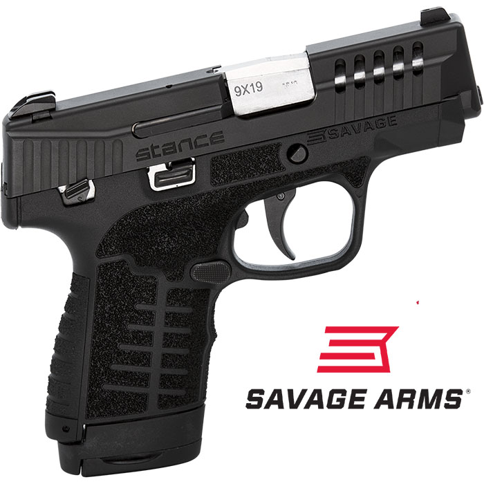 Stance 9MM 3.2 inch barrel 8 Round Black Manual Safety