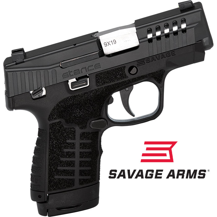 Stance 9MM 3.2 inch barrel 8 Round Black Manual Safety with Night Sights