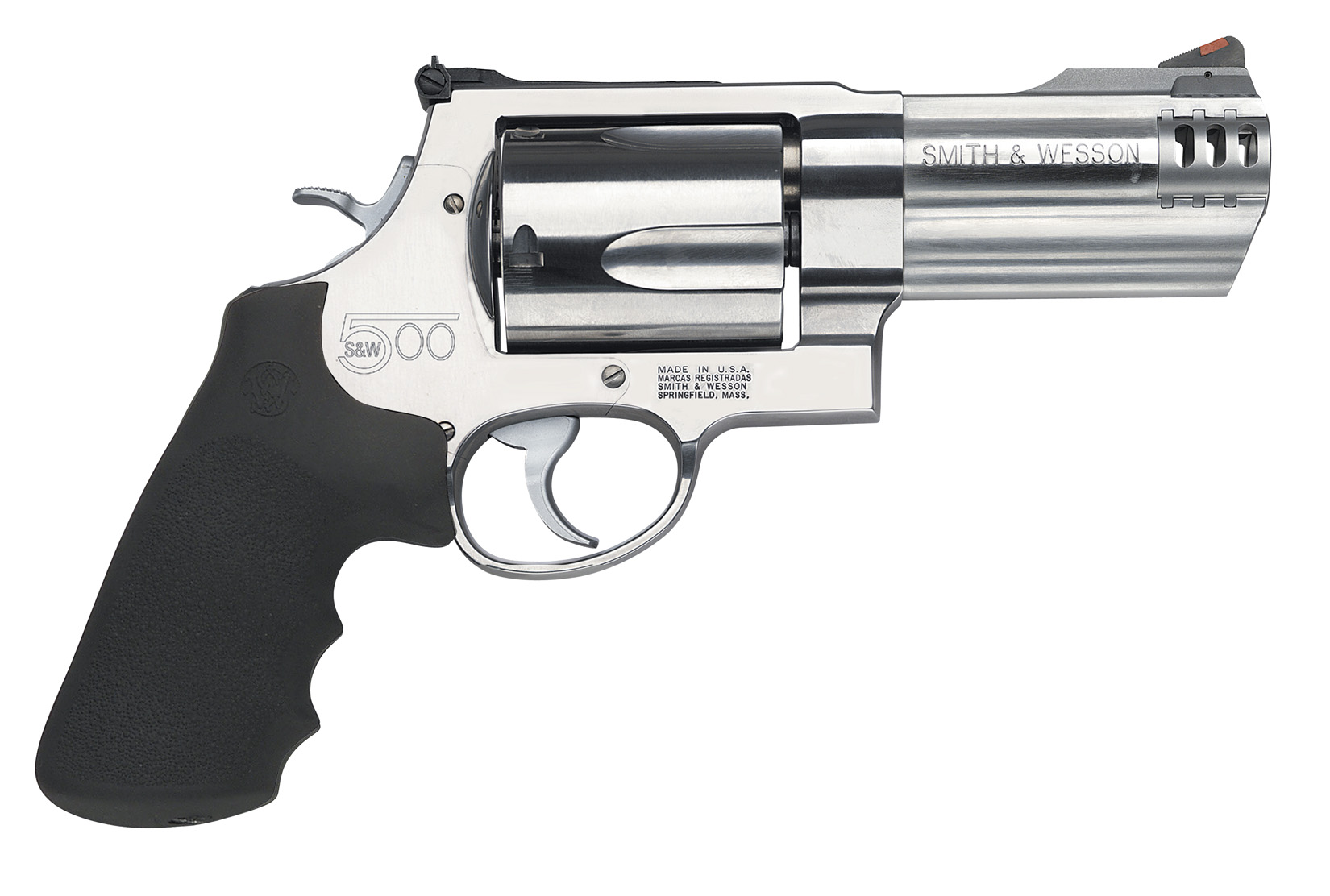 Smith AND Wesson 500 500S&W MAG 4" SS AS 5RD