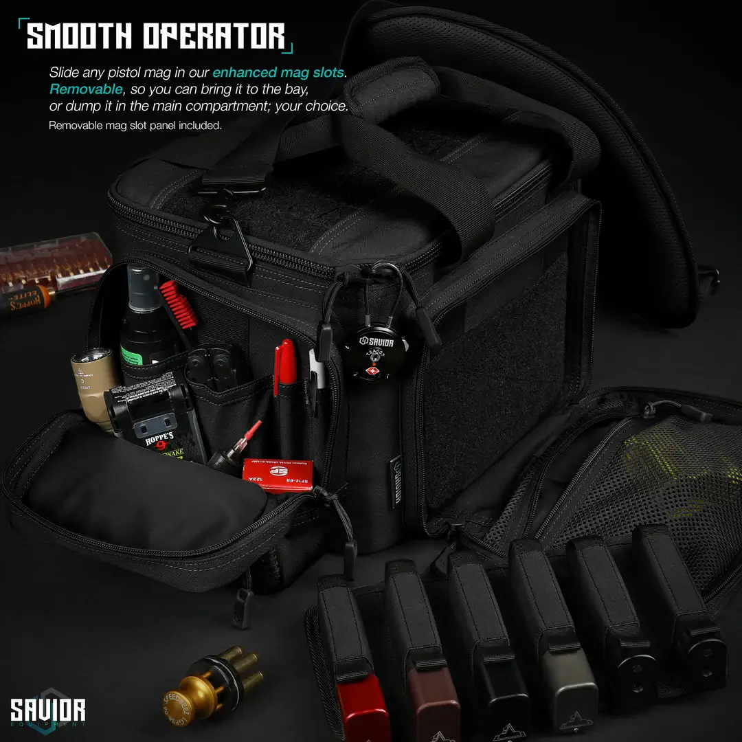 Savior Equipment Specialist Range Bag 3 Sleeves Smooth Operator