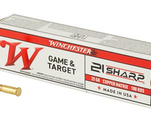 WIN 21 Sharp Game&trgt 25GR 100-Round Box