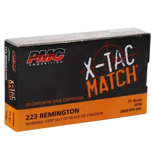PMC X-Tac Match 223 Ammo