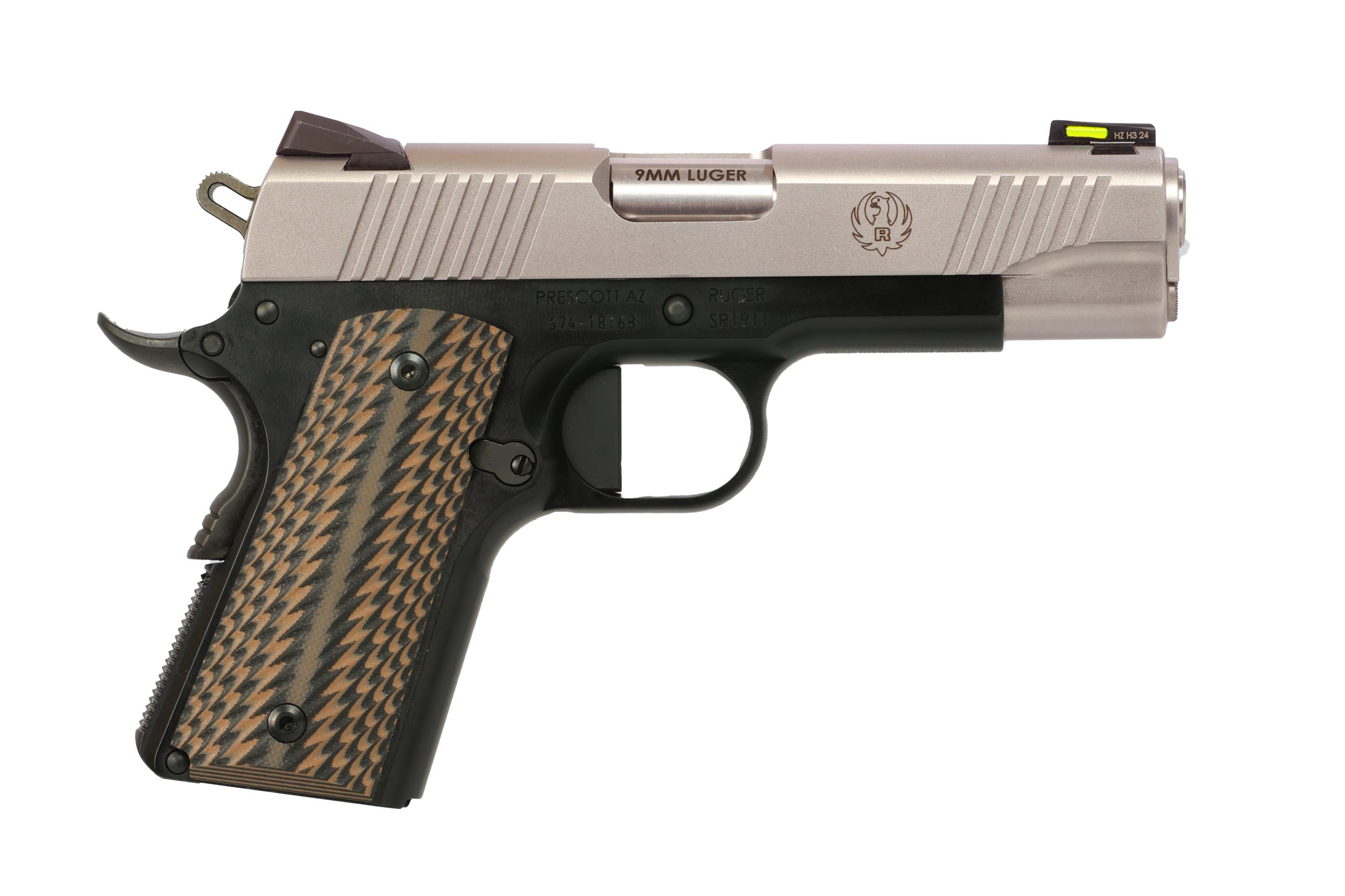 RUGER SR1911 9MM BLK/ALUM 4.25" 7+1#
