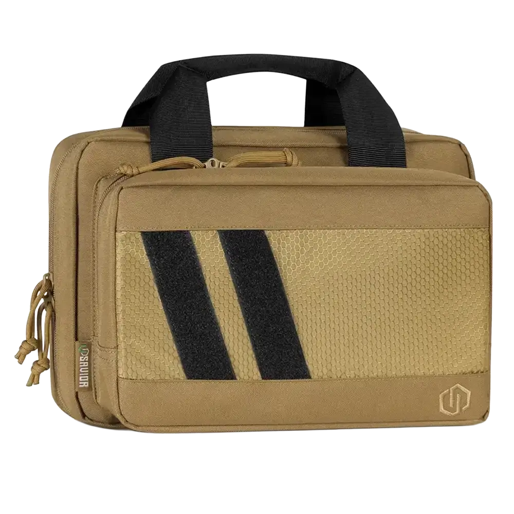 Savior Equipment Specialist Double Pistol Bag - FDE