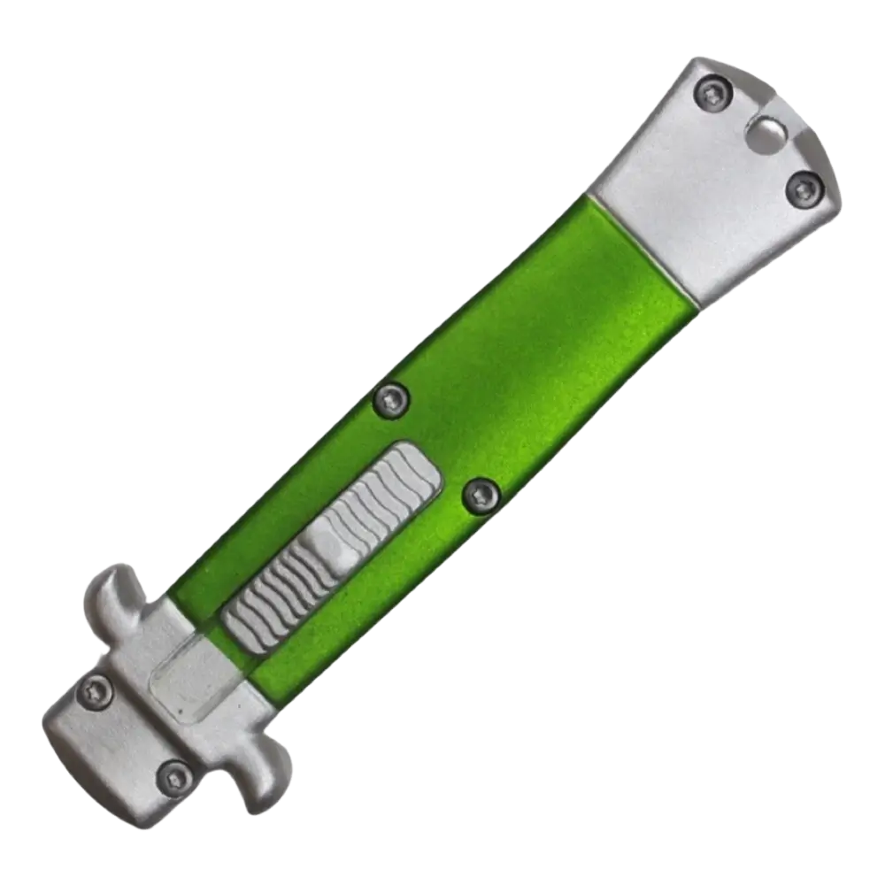 Bladetopia Firecracker Double Action Mini Italian Stiletto OTF Knife STS2GDP (lime Green)