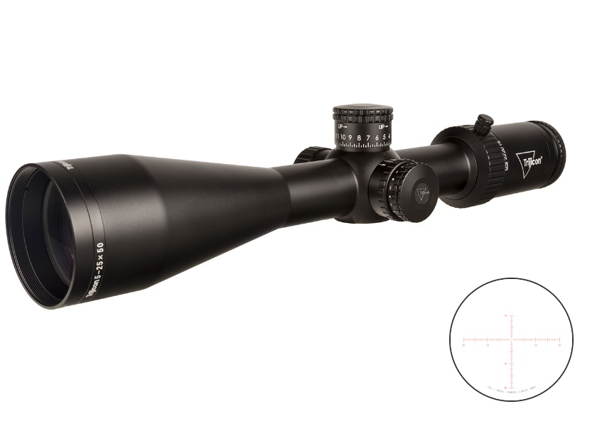 TRIJICON TENMILE HX 5-25X50 MOA SFP RED