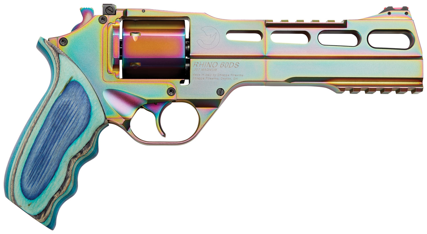 Chiappa Firearms Rhino 60DS Nebula 357 Mag Caliber with 6" Picatinny