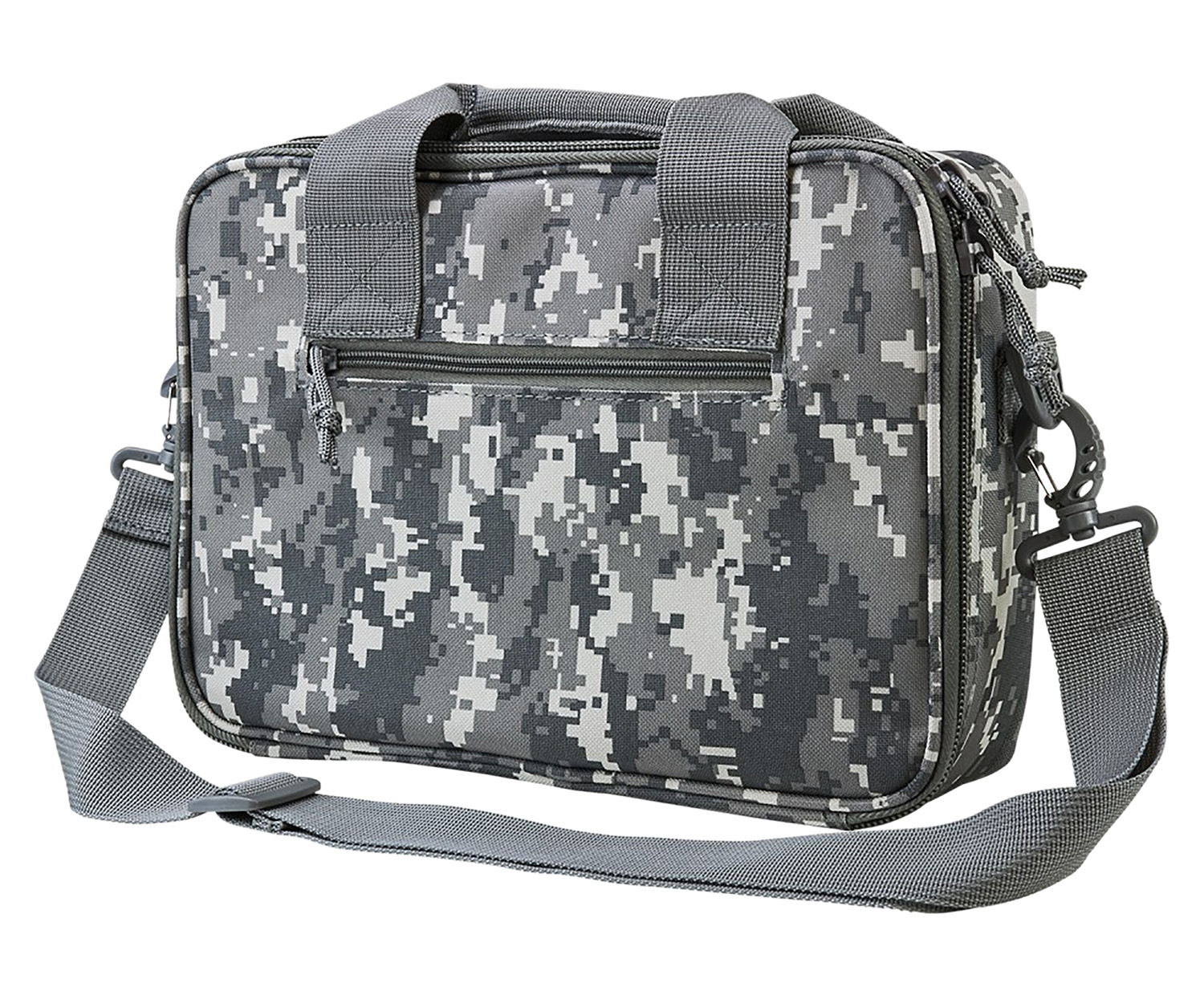 NcStar VISM Double Pistol Range Bag w/ Mag Pouches Loop Fasteners