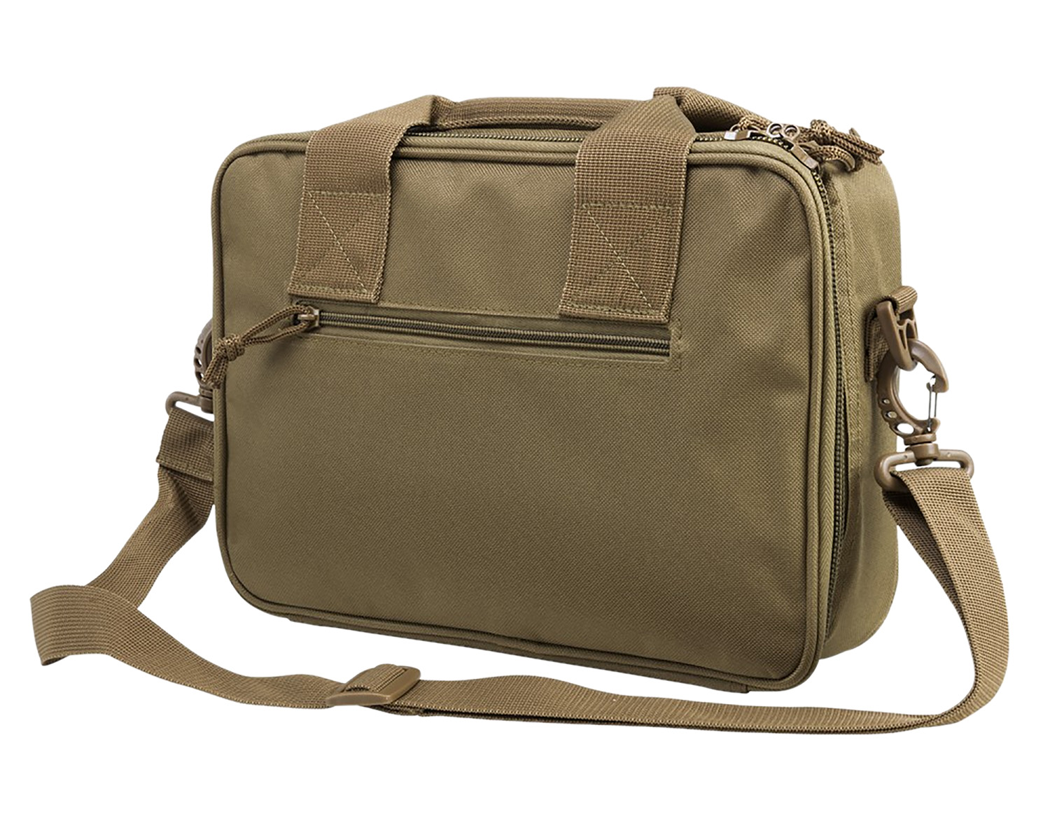 NcStar VISM Double Pistol Range Bag w/ Mag Pouches Loop Fasteners
