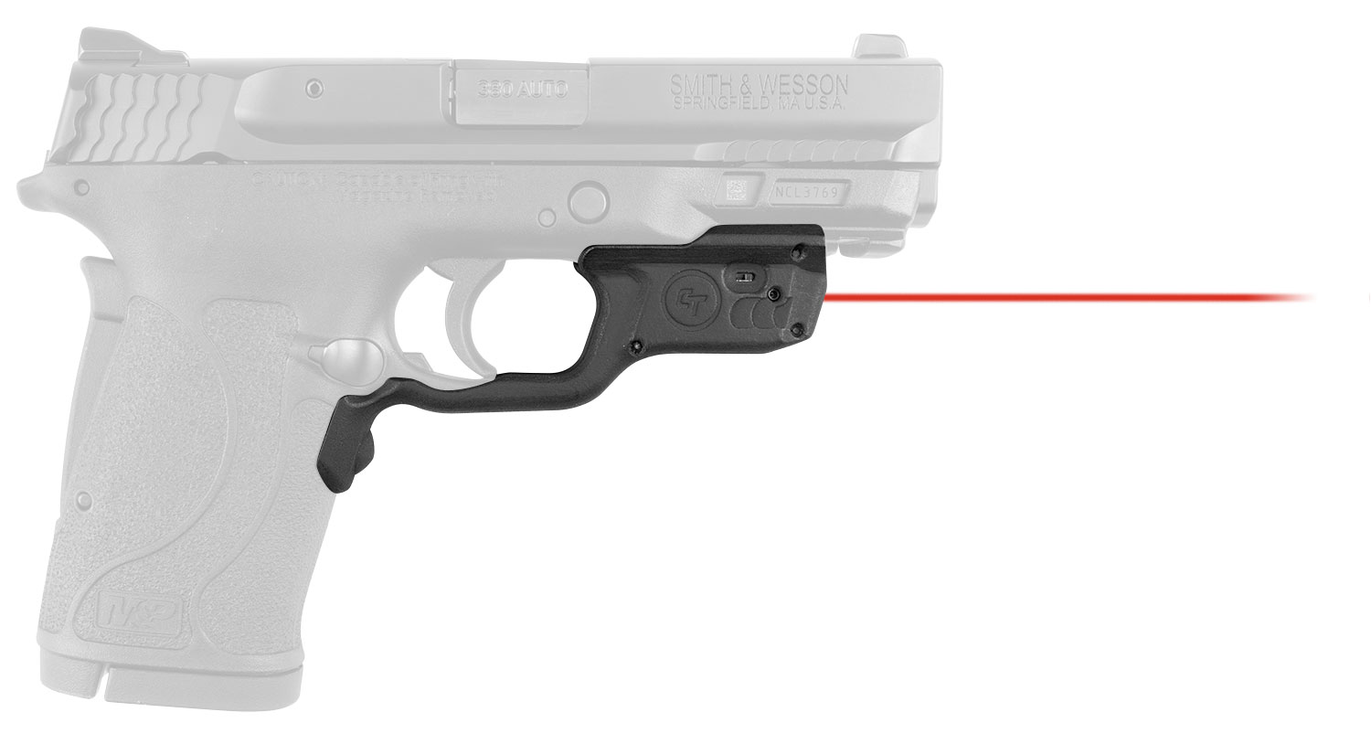 Crimson Trace Laserguard Fits S&W M&P 22/380EZ Shield/9EZ Shield
