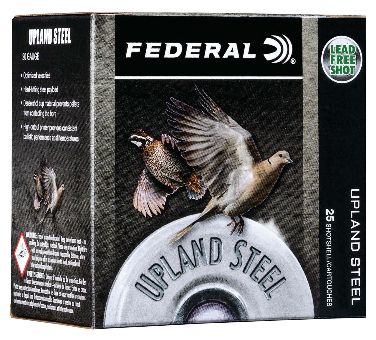 Federal Upland Field & Range 28 Gauge 2.75" #7.5 Shot, 25-Round Box