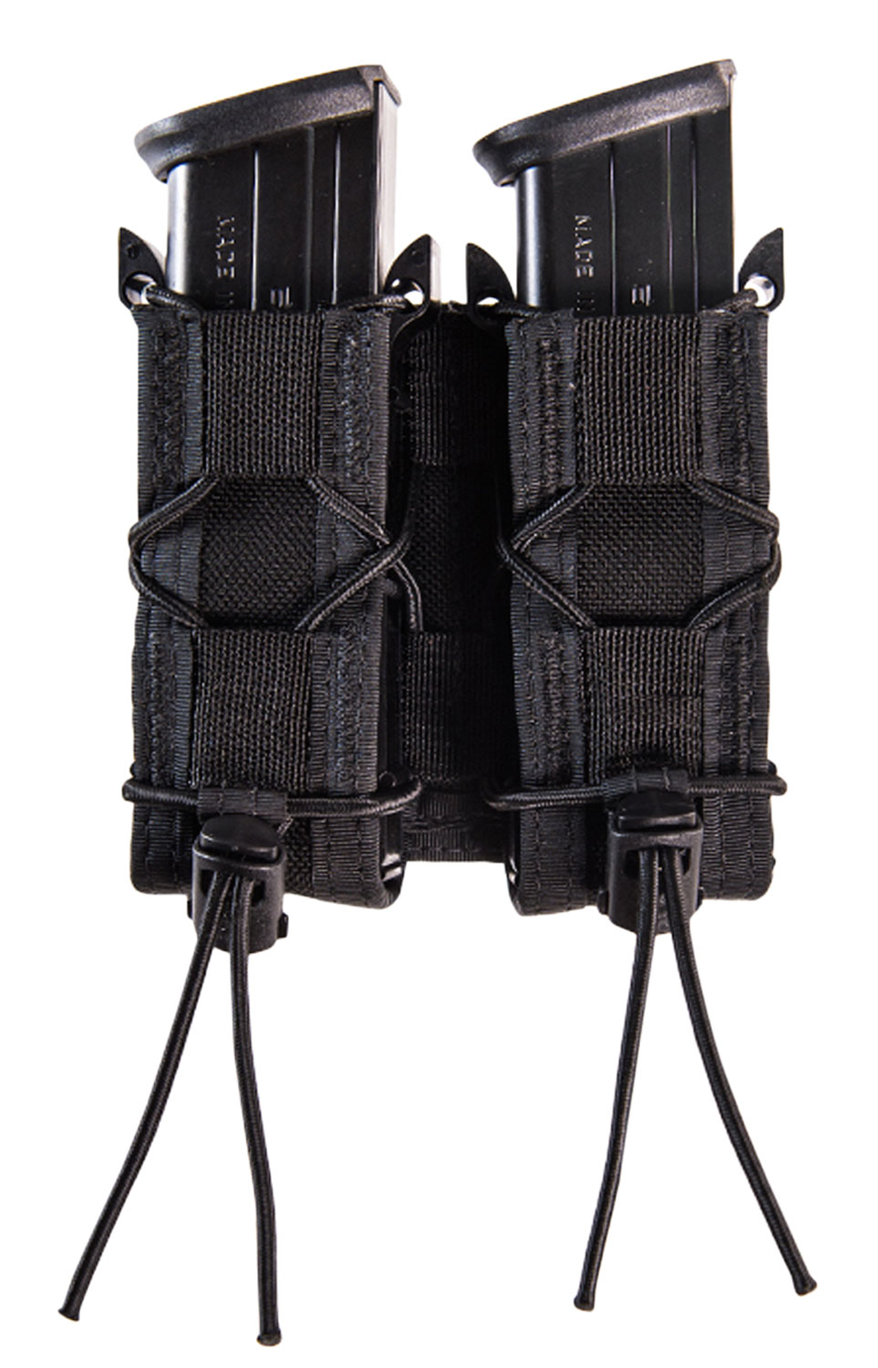 High Speed Gear 13PT12BK TACO Mag Pouch Double Black Nylon Belt