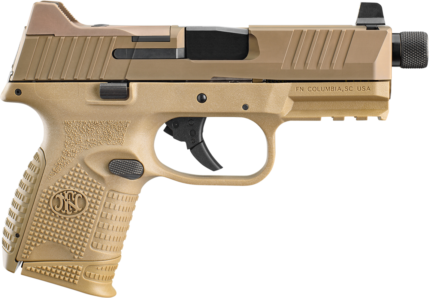 FN 509CT Compact 9mm Pistol, 10+1 4.32"