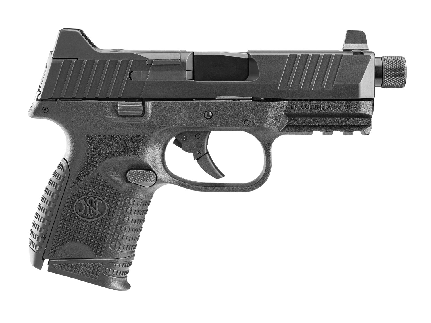 FN 509CT w/Optic Compact 9mm Pistol, 12+1 4.32"